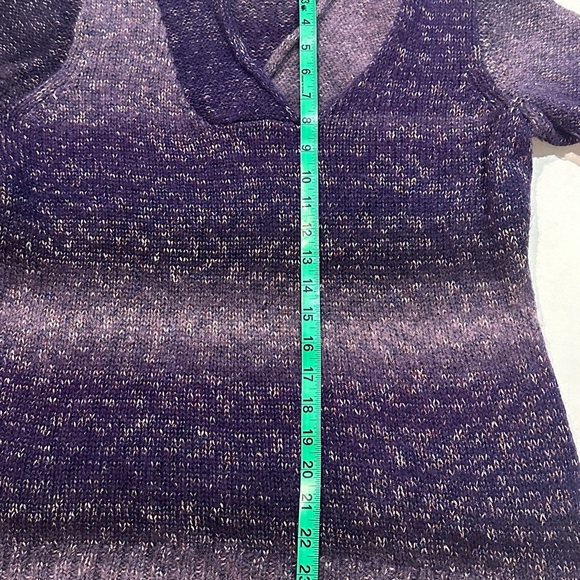 Purple Gradient Sweater - Picture 3 of 9